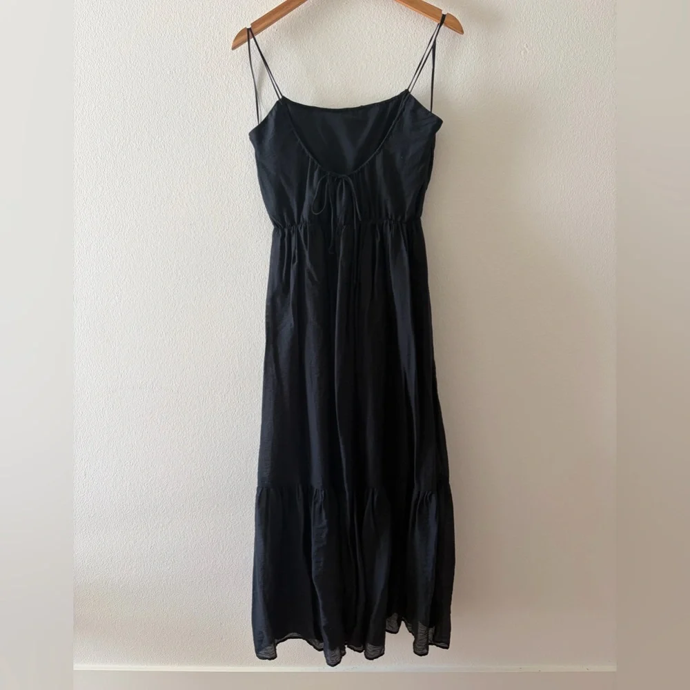 Abercrombie & Fitch Black Maxi Dress